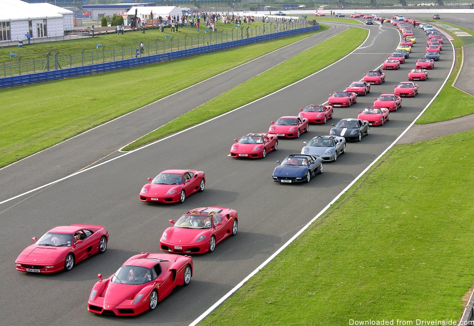 Largest Ferrari Parade EVER!