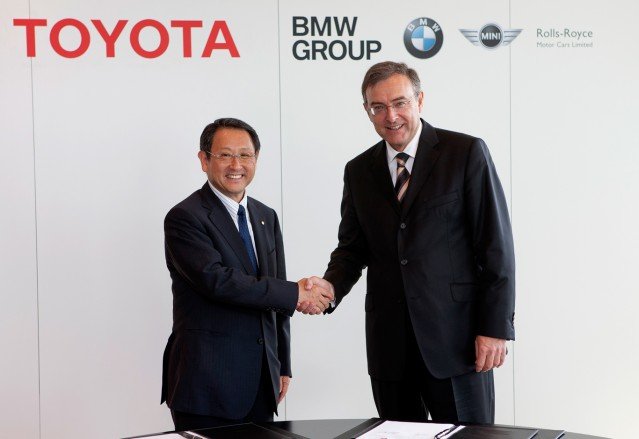 Akio Toyoda and Norbert Reithofer
