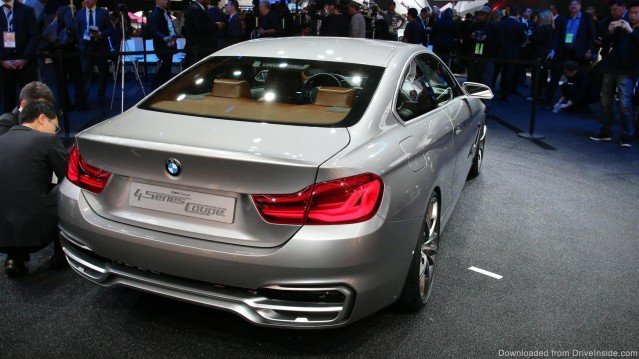 BMW 4 Series Coupe Concept Rear View