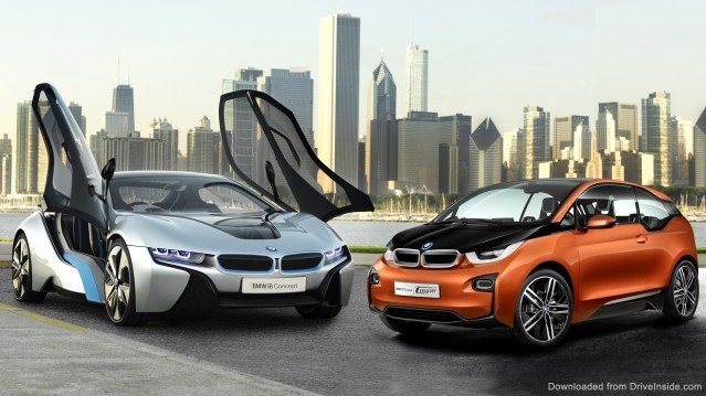 BMW i3 and BMW i8 Concept