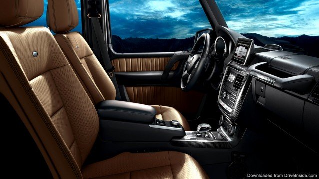 Mercedes-Benz G63 AMG interior in India Mercedes-Benz G63 AMG interior in India