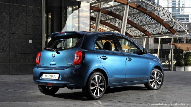 Nissan Micra rear Nissan Micra rear