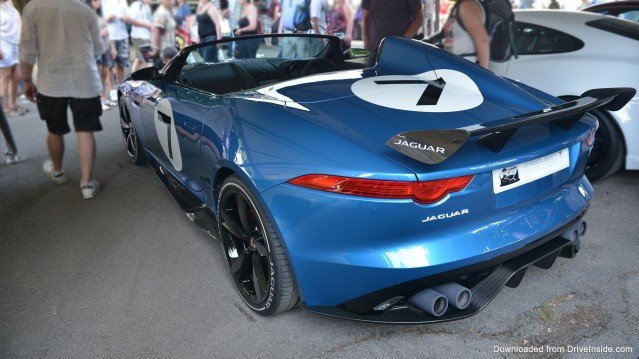 Jaguar Project 7 - rear view
