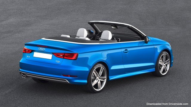 new Audi A3 Cabriolet-rear