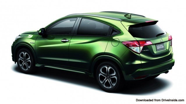 Honda Vezel RearView Honda Vezel RearView