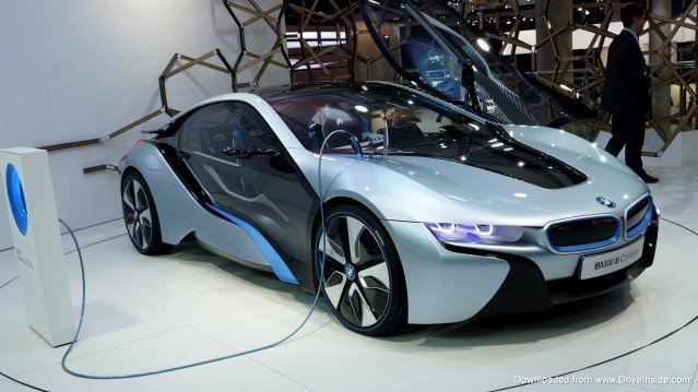 BMW i8 laser light technology