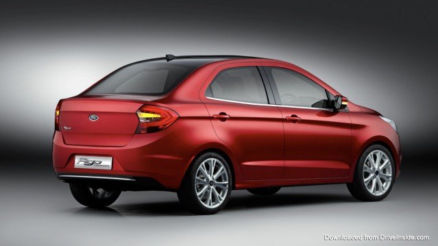 Ford Figo Concept Rear View