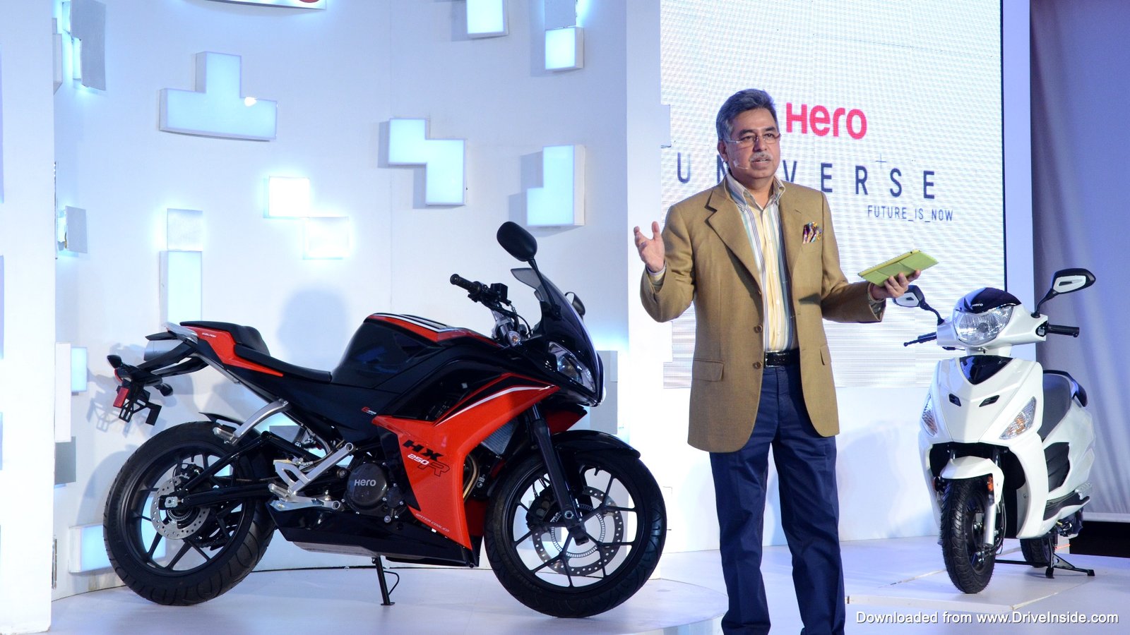 Hero MotoCorp introduces exciting new concepts