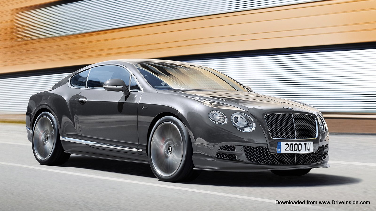 The 2014 Bentley Continental GT Speed is beautiful