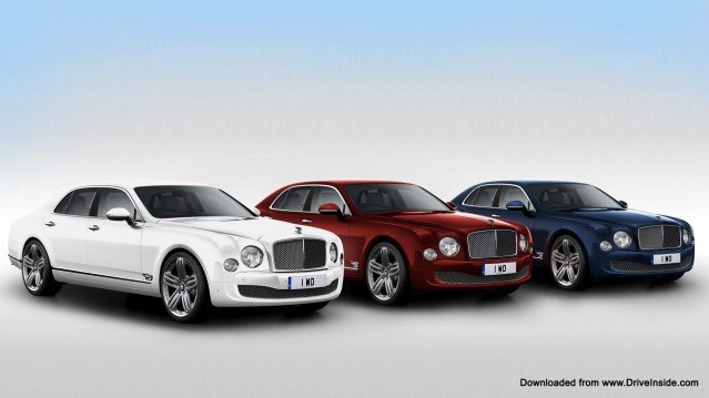 Bentley celebrates 95 year anniversary with Mulsanne 95 Bentley Mulsanne 95