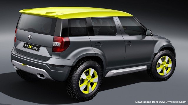 Skoda Yeti Rear