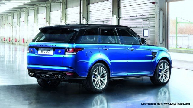 2015 Range Rover Sport SVR rear