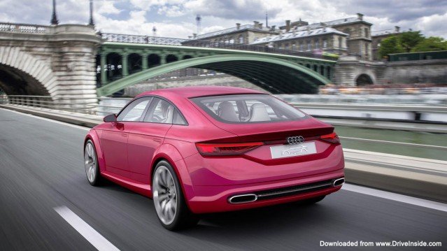 Audi TT Sportback concept-backview