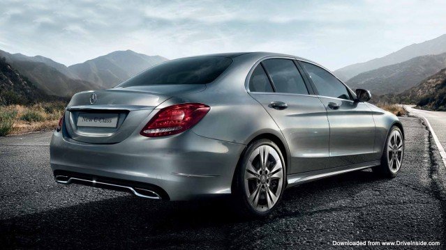 Mercedes-Benz C-Class rear wallpaper