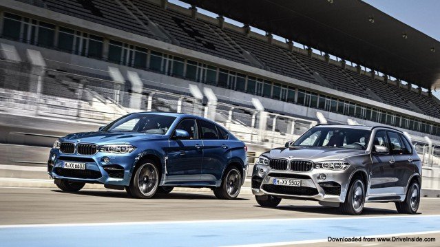 New BMW X5 M and X6 M wallpaper 1366x768