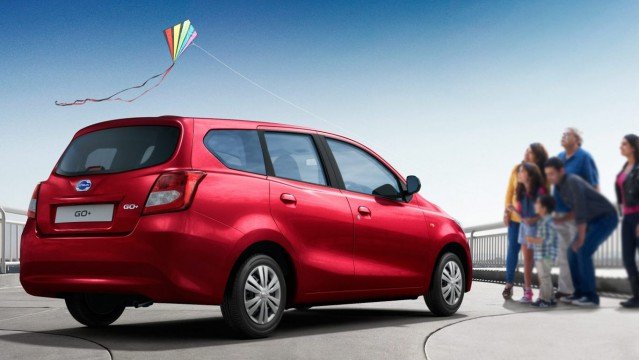 Datsun Go Plus rear wallpaper