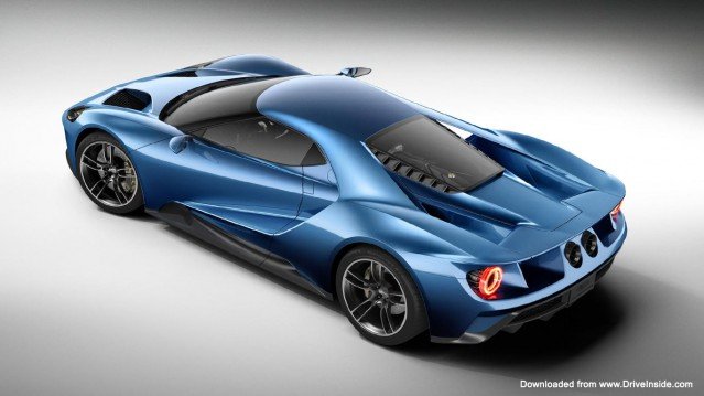 Ford GT rear wallpaper