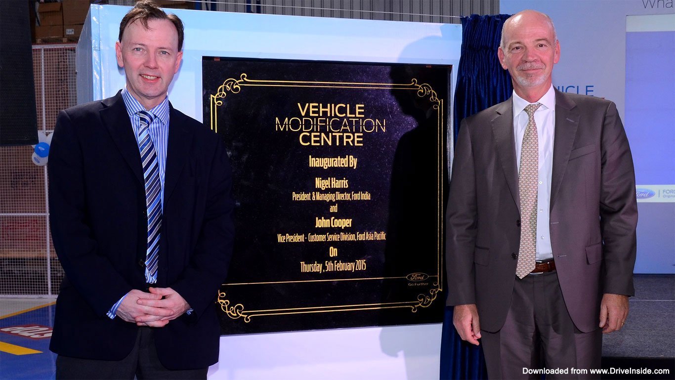 Ford launches Industry-first Vehicle Personalisation Centre in India