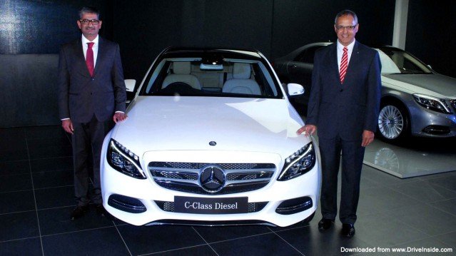 Mercedes-Benz C-Class Diesel launch wallpaper