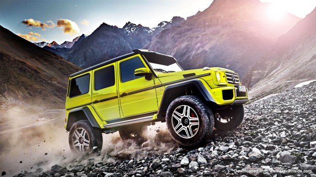Mercedes G 500 4×4² concept gets detailed Mercedes G 500 4x4 Concept