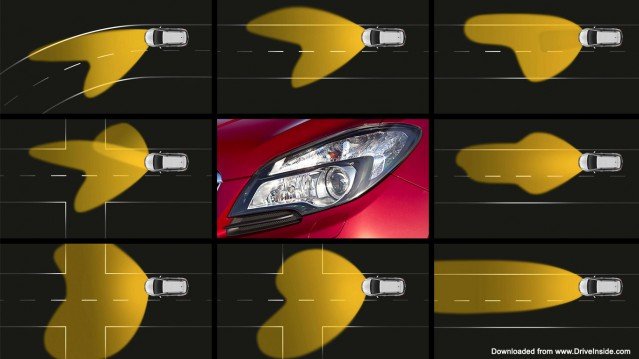 Opel AFL+ xenon headlamp