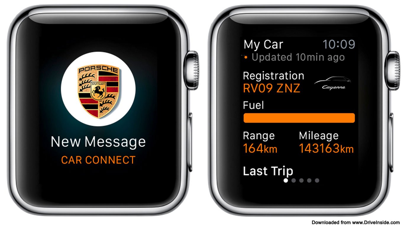 Porsche and BMW show off their apps for Apple Watch