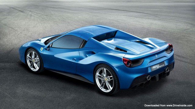 Ferrari 488 Spider rear