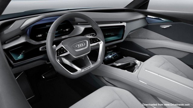 Audi e-tron quattro concept interior wallpaper