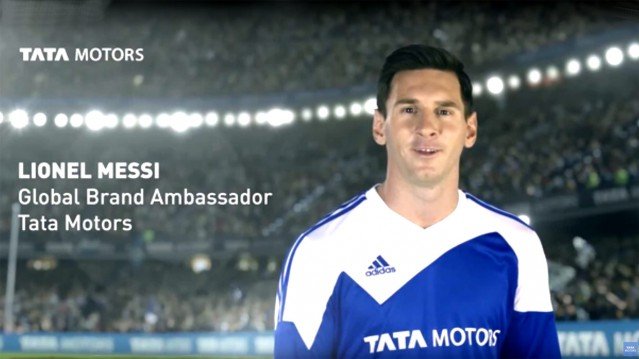 Tata Motors Global Ambassador Lionel Messi