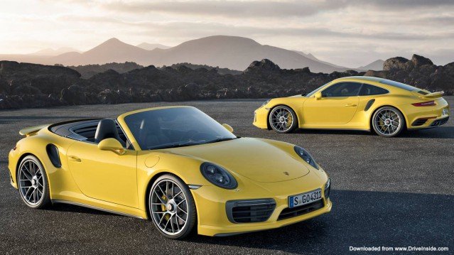 2017 Porsche Turbo and Turbo S get more power 2017 Porsche Turbo
