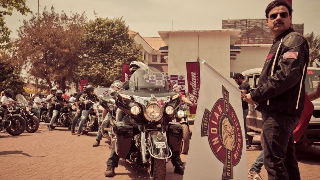 Indian Motorcycle Riders Group Ride