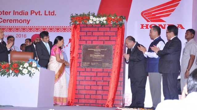 Honda two wheeler plant in India