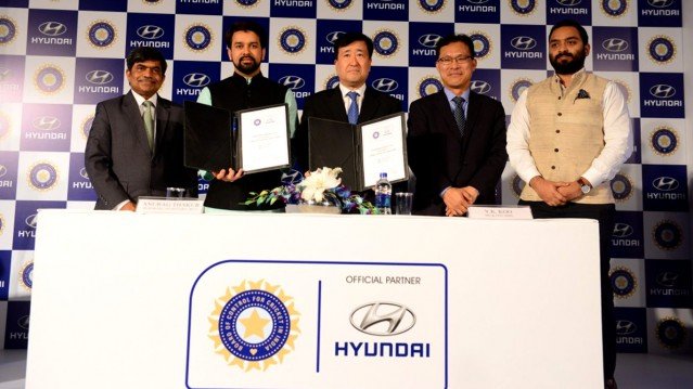 Hyundai Motor India to be official Partner of BCCI Hyundai with BCCI