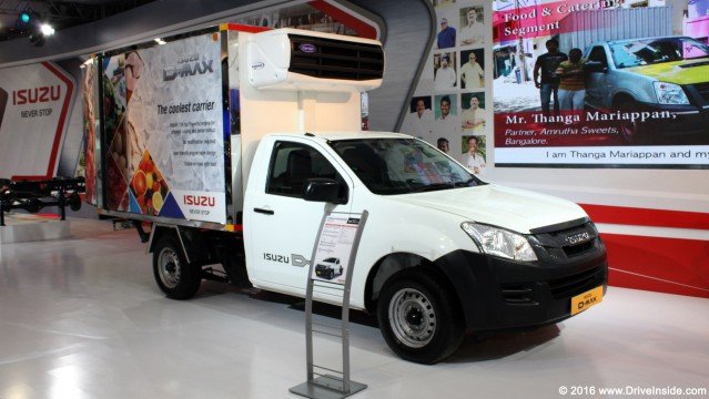 Isuzu begins local production in India Isuzu D-Max Coolest Carrier