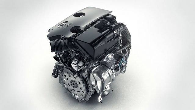 Infiniti reveals world’s first variable compression engine Infiniti VC-T engine