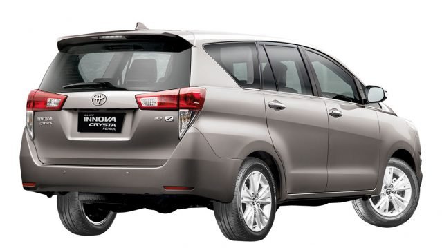 Toyota Innova Crysta rear
