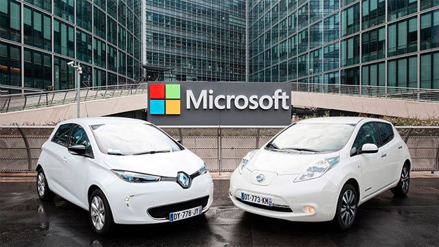 Renault-Nissan and Microsoft partner to deliver the future of connected driving
