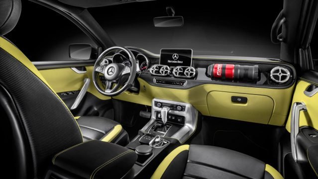 Mercedes-Benz X-Class Pick-Up Truck interior