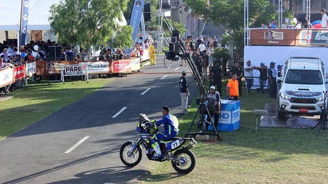 Rider in Dakar