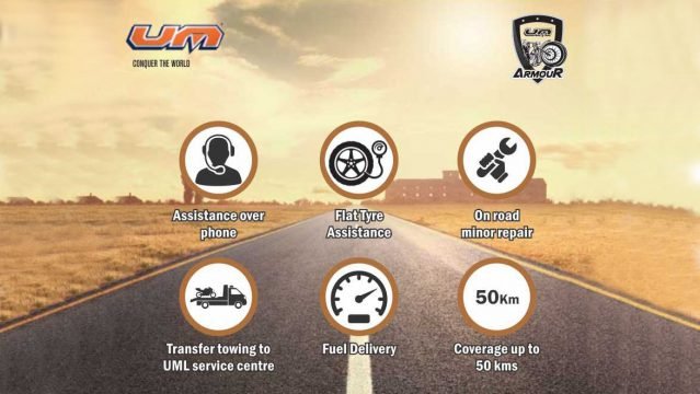 UM Motorcycles introduces 24X7 Roadside Assistance Programme across India UM Motorcycles