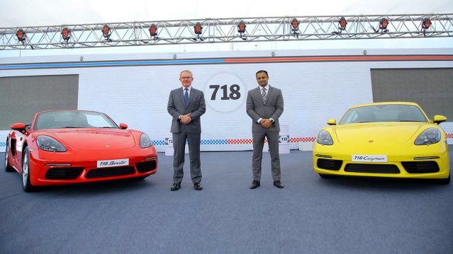 New 718 Cayman and 718 Boxster
