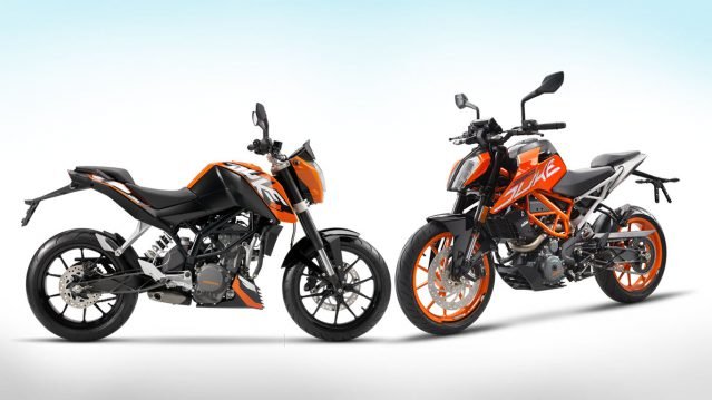 New KTM Duke Range