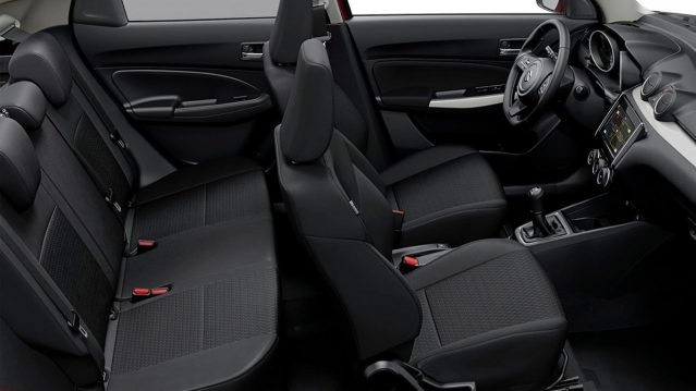 New Suzuki Swift interior