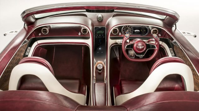Bentley EXP 12-speed 6e Concept interior