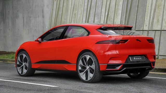 Jaguar I Pace rear