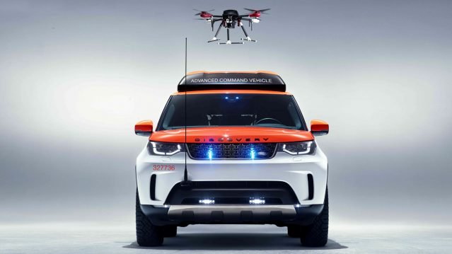 Land Rover Discovery Project Hero grill
