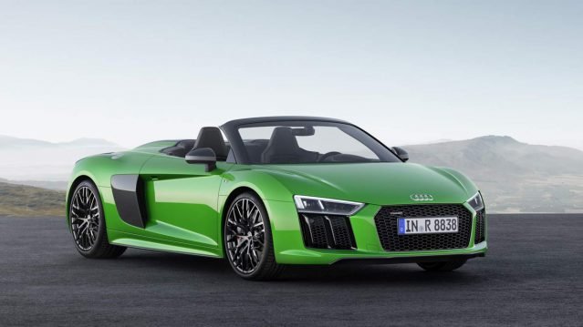 Fastest ever series-production Audi convertible joins the R8 line-up Audi R8 Spyder V10 Plus