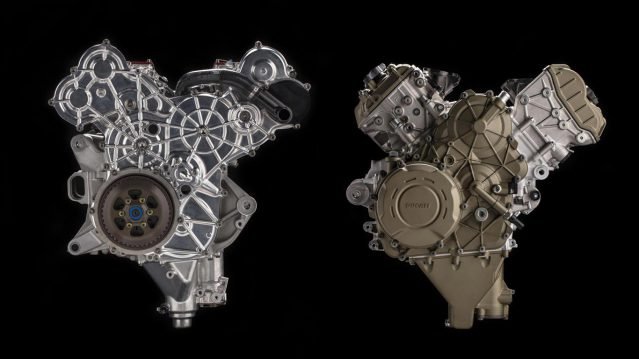 Ducati V4 Desmosedici Stradale engine