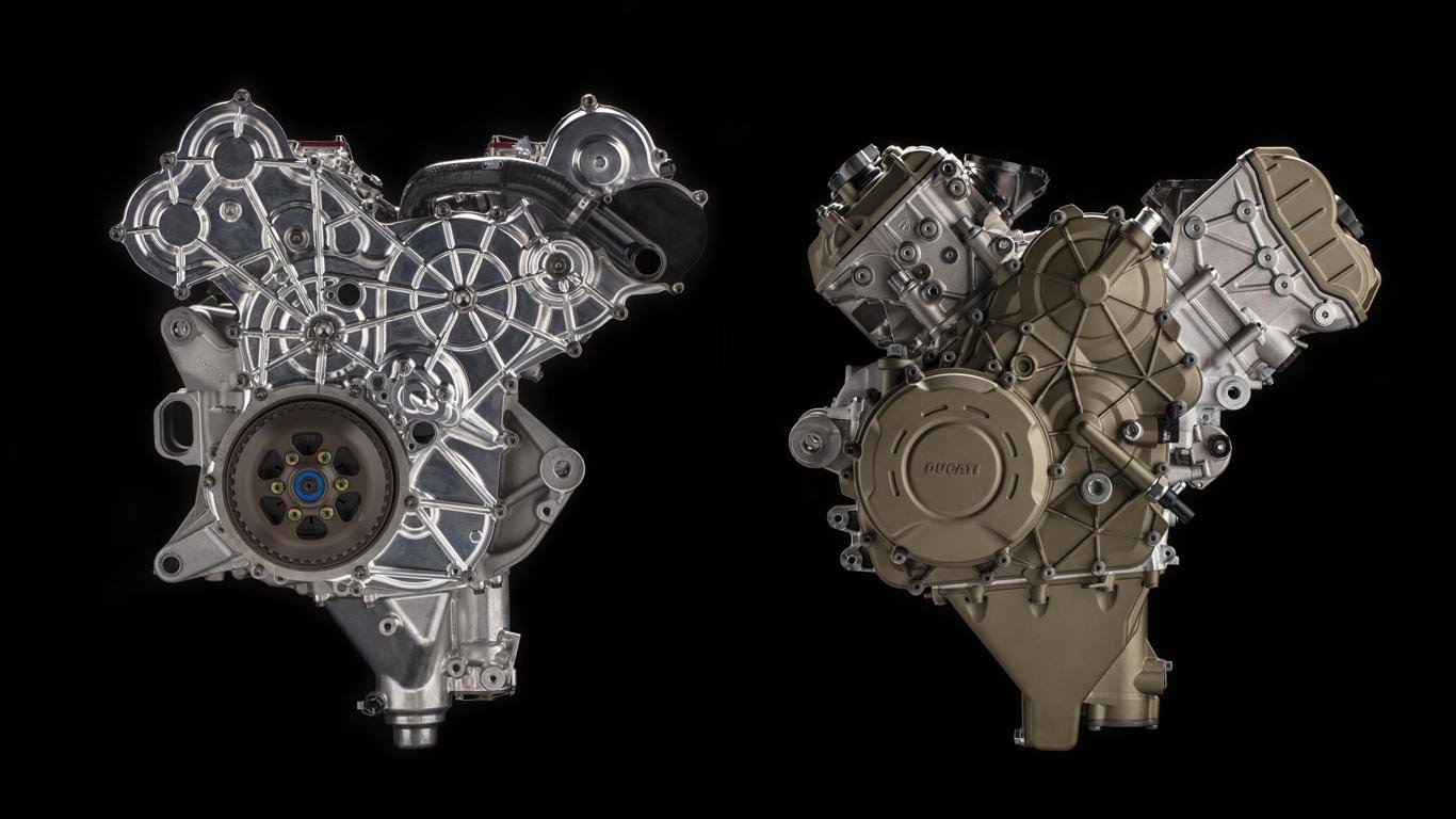 Ducati unveil V4 Desmosedici Stradale engine