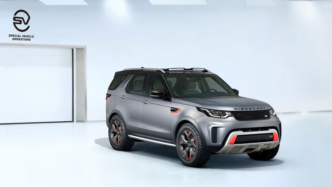Land Rover reveals new Discovery SVX
